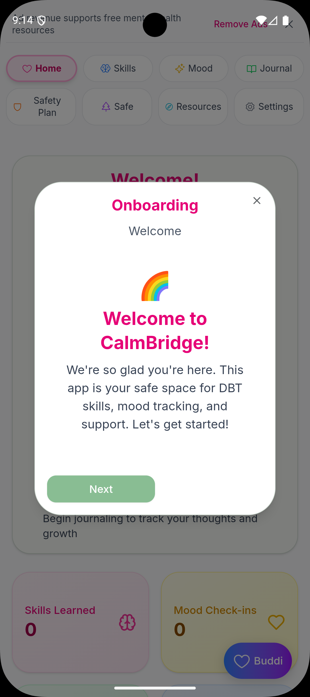 CalmBridge Screenshot 1